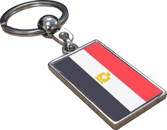 Egypte Vlag - Sleutelhanger
