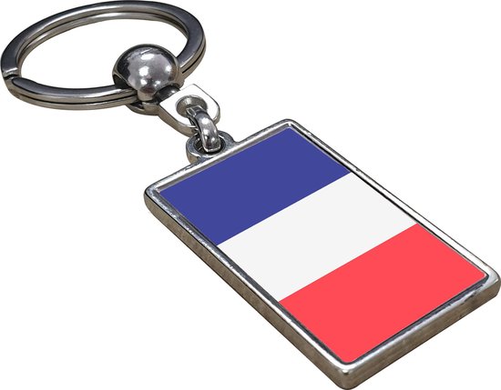 Frankrijk Vlag - Sleutelhanger