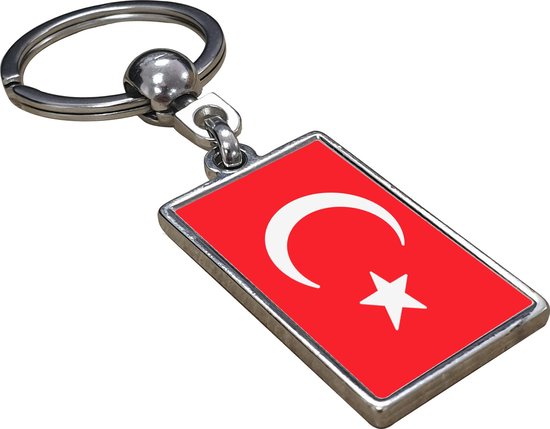 Turkije Vlag - Sleutelhanger
