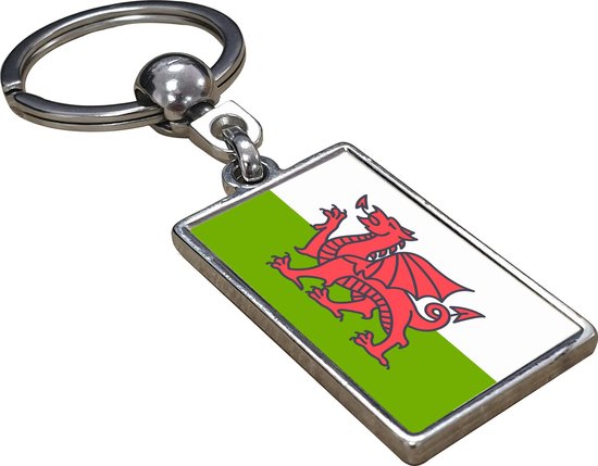 Wales Vlag - Sleutelhanger